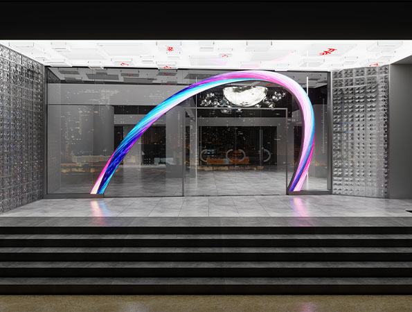 300平現(xiàn)代風(fēng)格店鋪裝修設(shè)計(jì)，裝修效果圖