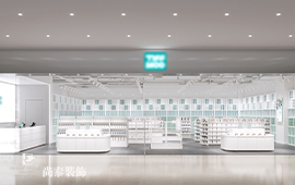 120平米簡約時(shí)尚商場店鋪裝修設(shè)計(jì)案例